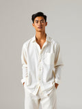 Ivory Linen Resort Shirt