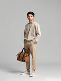 Khaki Weekender Duffle Bag — Khaki