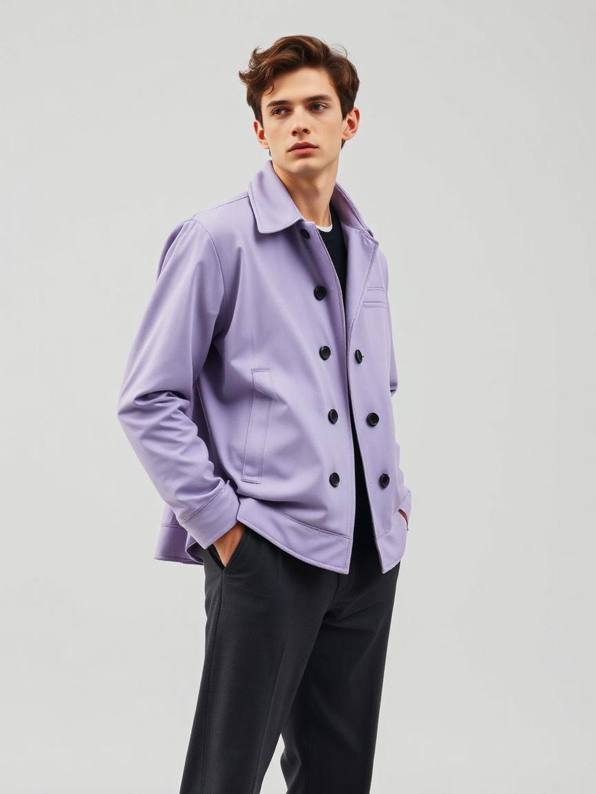 Lavender Coach Jacket