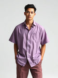 Lavender Linen Resort Shirt