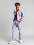 Lavender Loose Fit Carpenter Jeans