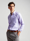 Lavender Oxford Button-Down Shirt