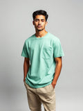 Mint Heavyweight Pocket Tee