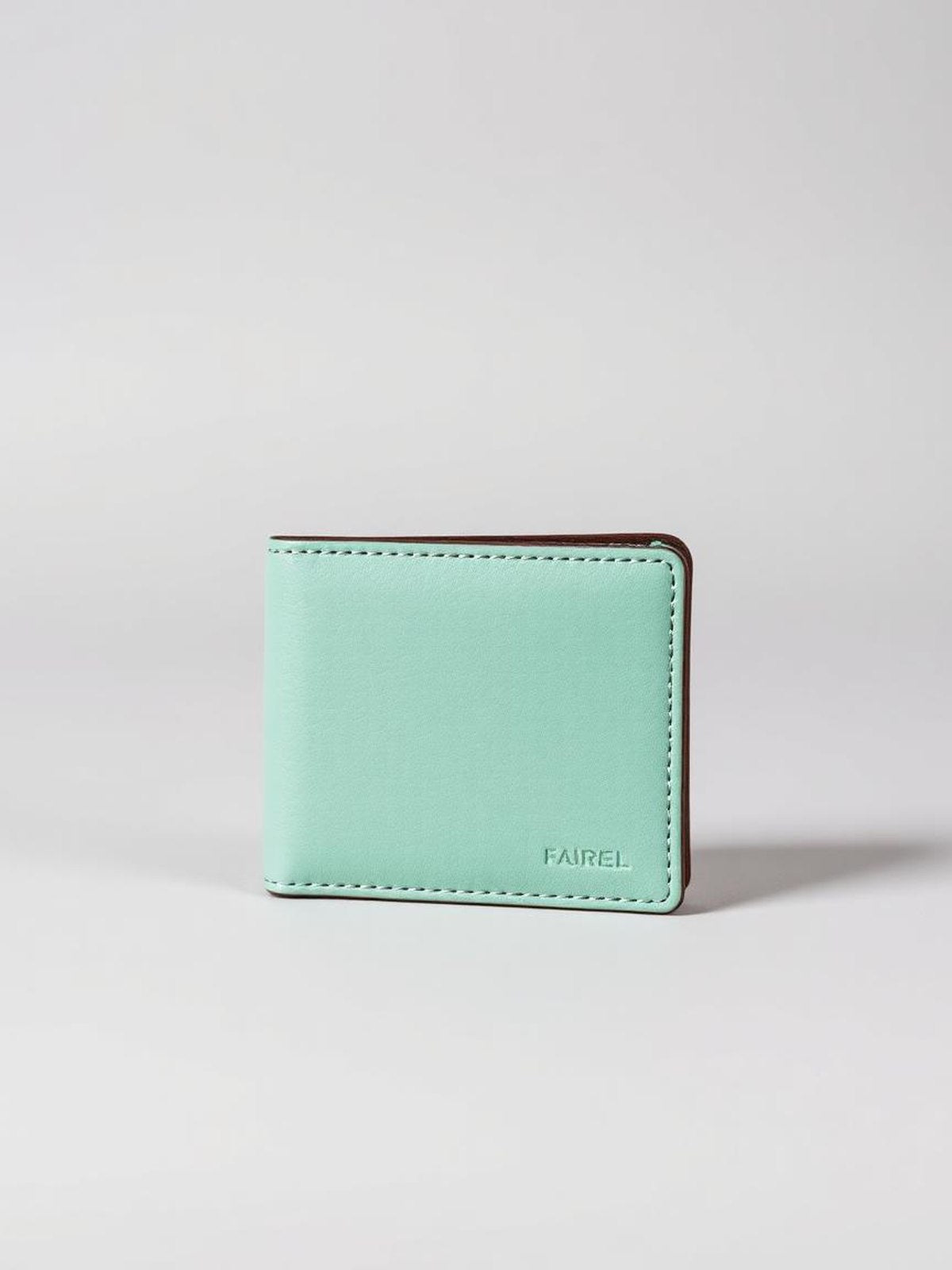 Mint Leather Billfold Wallet