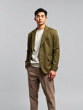 Olive Unstructured Blazer — Olive