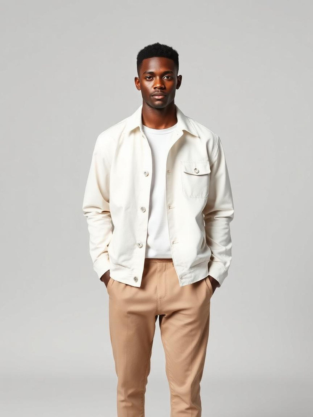 Overshirt Jacket — White
