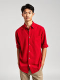 Red Corduroy Shirt