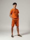 Rust Chino Shorts