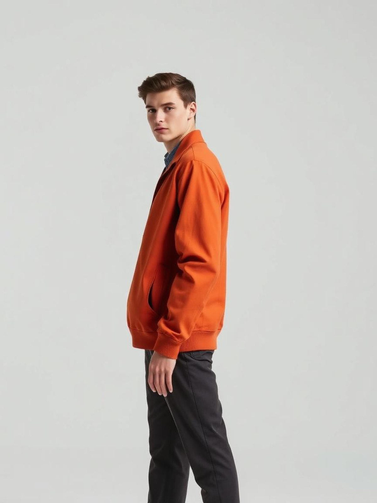 Rust Harrington Jacket