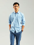Sky Blue Oxford Button-Down Shirt