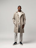 Stone Mac Raincoat — Stone