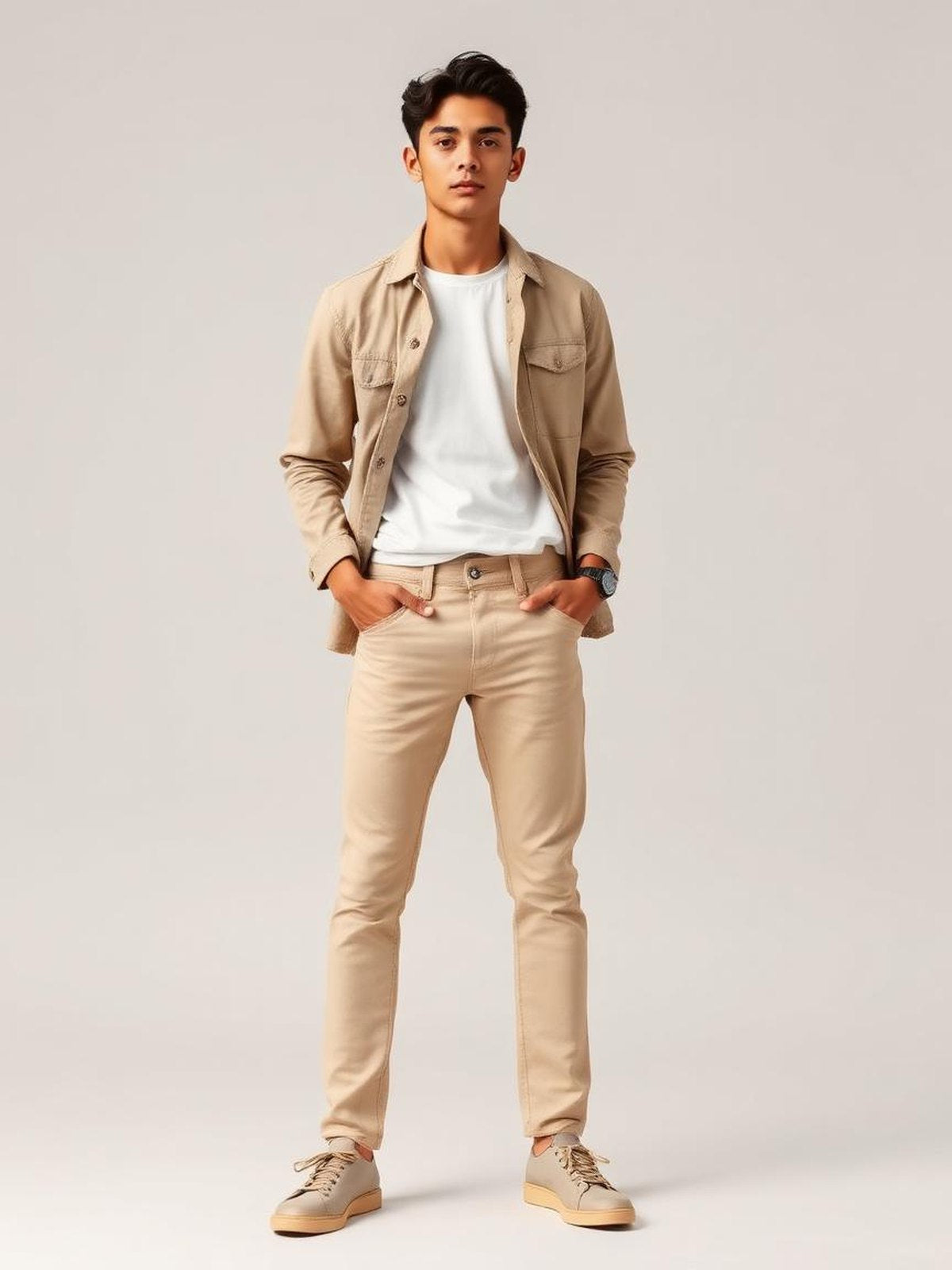 Stone Slim Tapered Jeans
