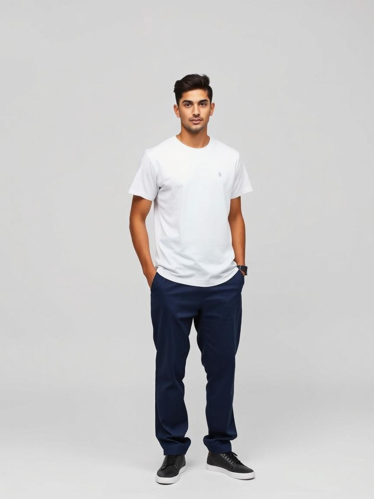 Tech Commuter Trousers — Navy