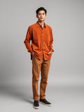Terracotta Corduroy Shirt
