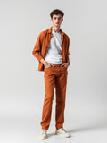 Terracotta Loose Fit Carpenter Jeans
