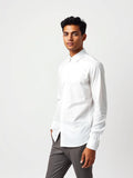 White Stretch Dress Shirt