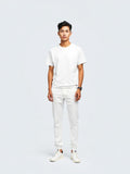 White Tech Commuter Trousers — White