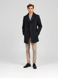 Wool Overcoat — Charcoal