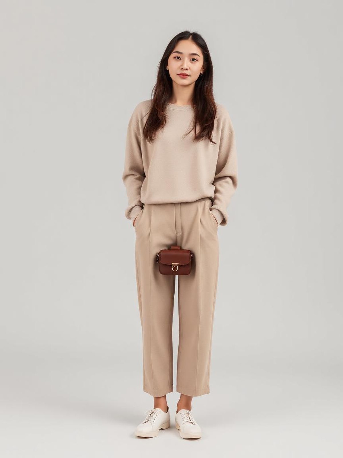 Mini Crossbody Bag — Brown