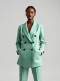 Mint Double Breasted Blazer