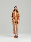 Oversized Blazer — Camel