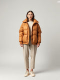 Puffer Jacket — Camel