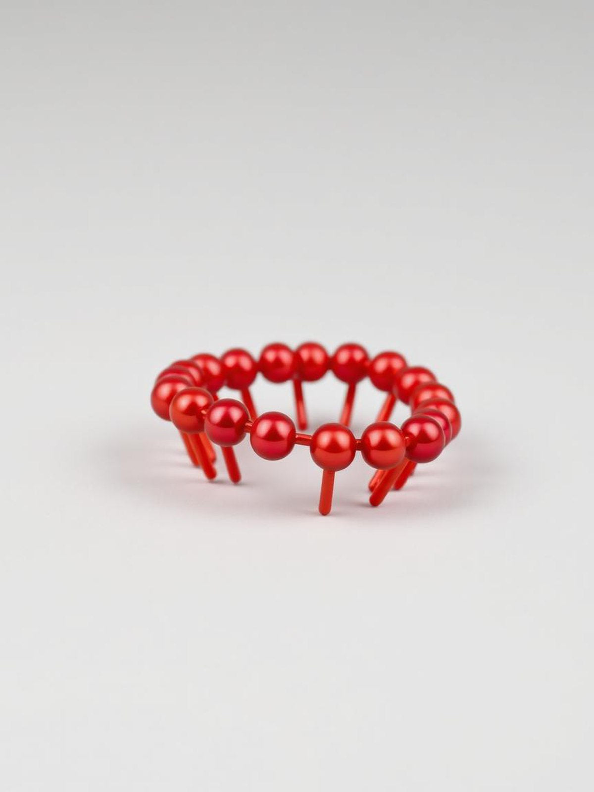 Red Pearl Hair Claw