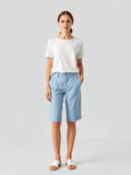 Tailored City Shorts — Light Blue
