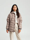 Taupe Quilted Liner Jacket
