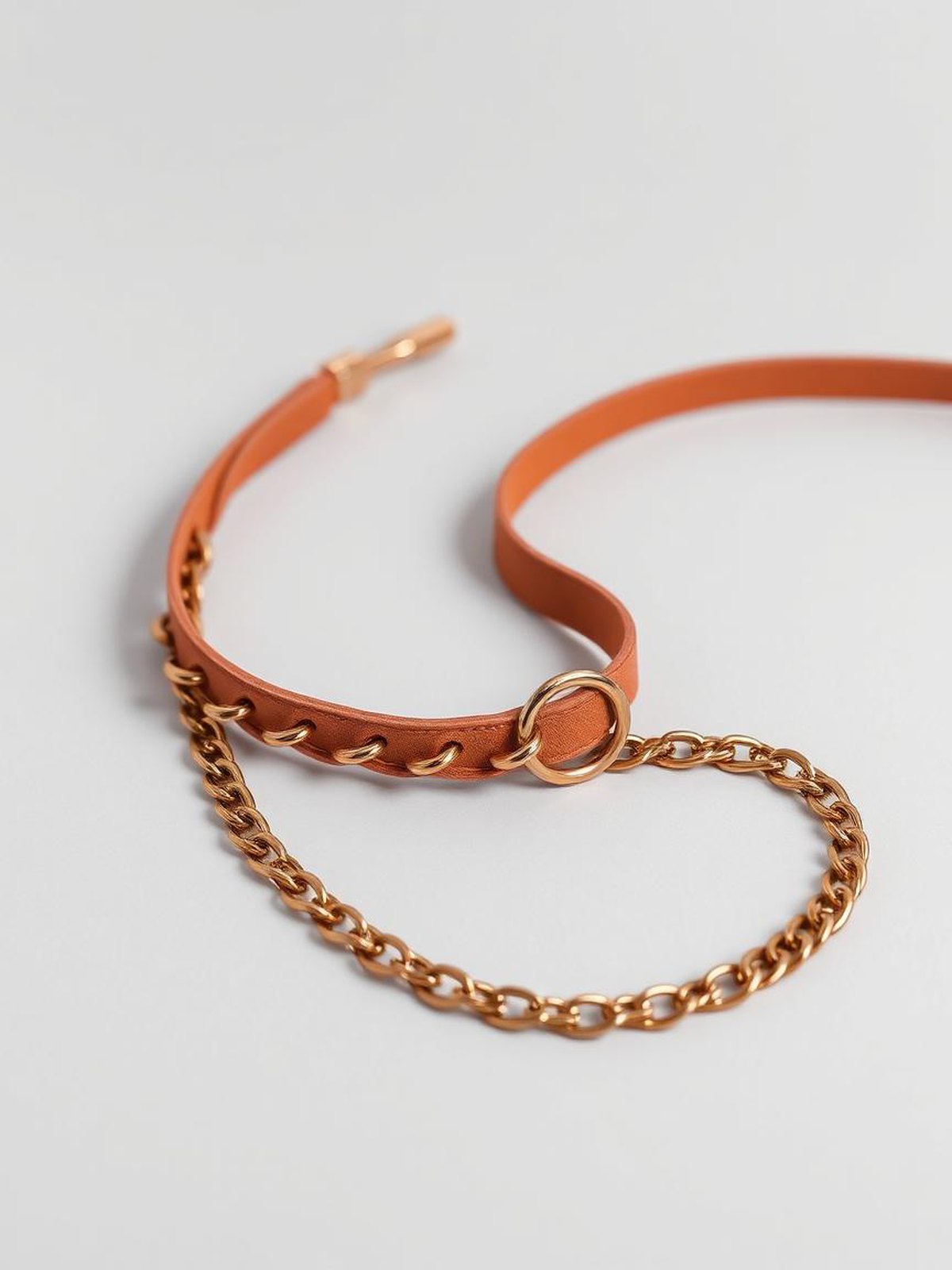 Terracotta Chain Detail Belt