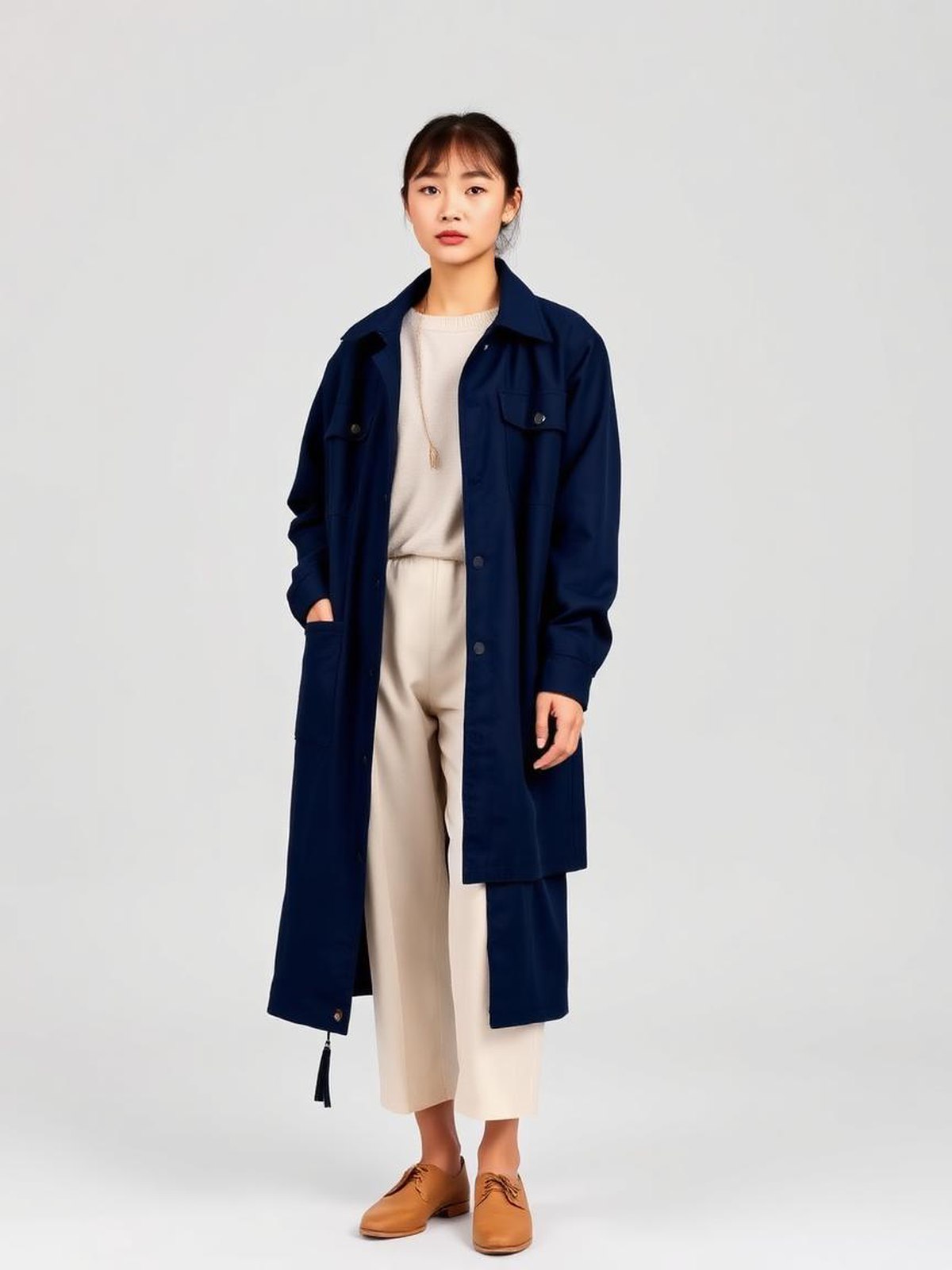 Utility Parka — Navy