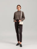 White Structured Shoulder Bag — White